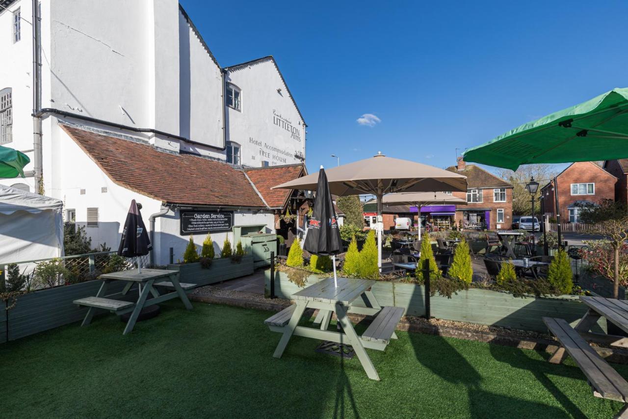 The Littleton Arms Hotel Penkridge Bagian luar foto